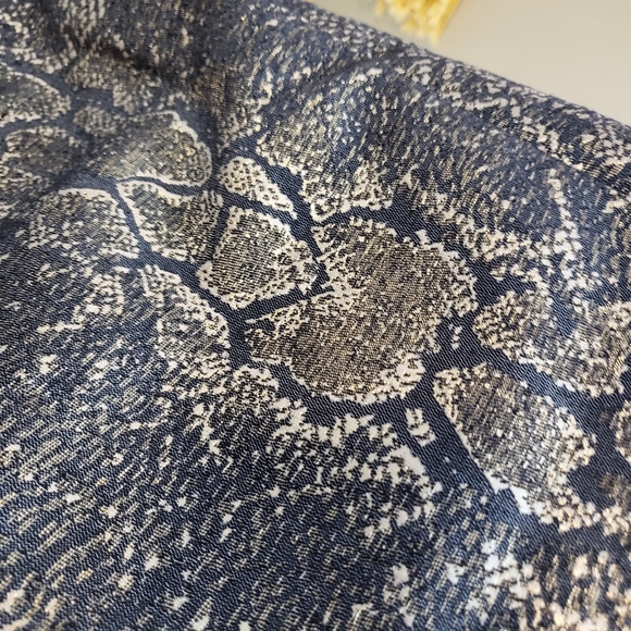 Metallic Gold Snakeskin Trousers - Picture 5 of 14